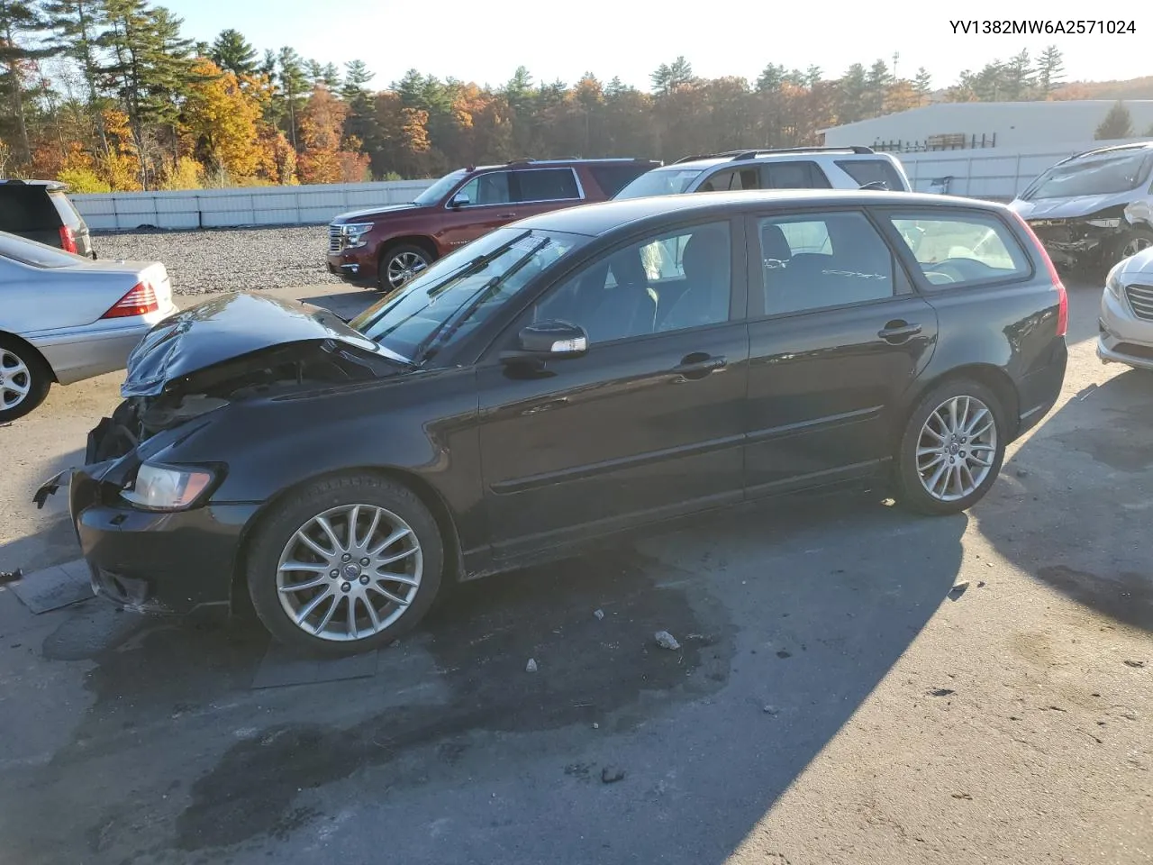 YV1382MW6A2571024 2010 Volvo V50 2.4I