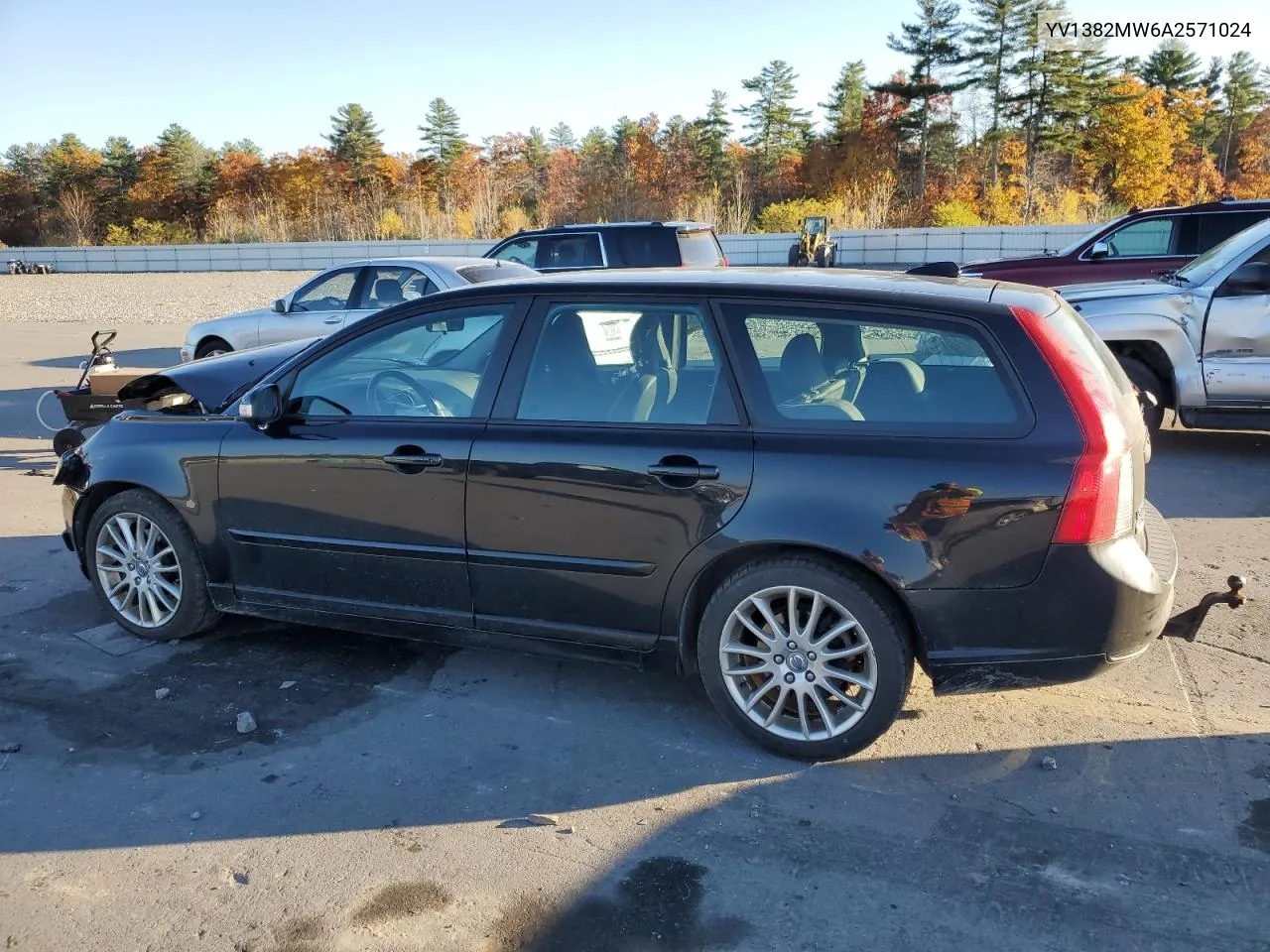 2010 Volvo V50 2.4I VIN: YV1382MW6A2571024 Lot: 77665084