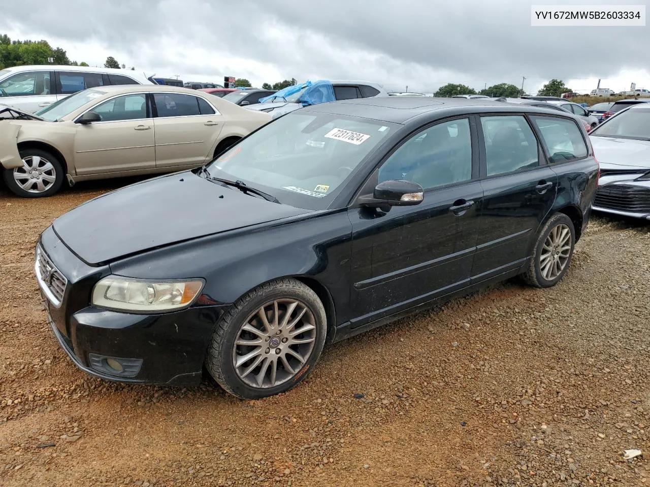 YV1672MW5B2603334 2011 Volvo V50 T5