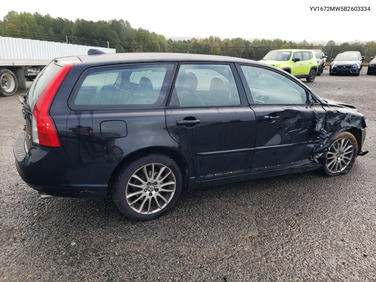 YV1672MW5B2603334 2011 Volvo V50 T5