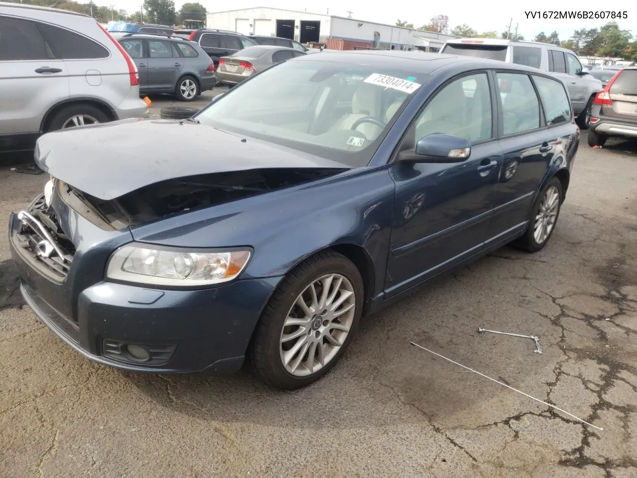 YV1672MW6B2607845 2011 Volvo V50 T5