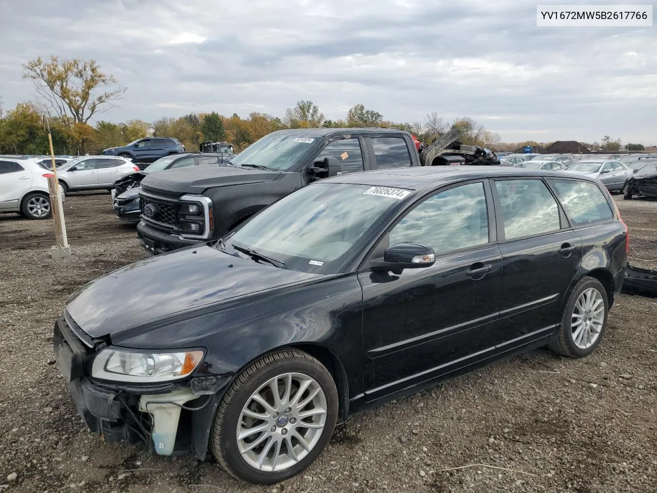 YV1672MW5B2617766 2011 Volvo V50 T5