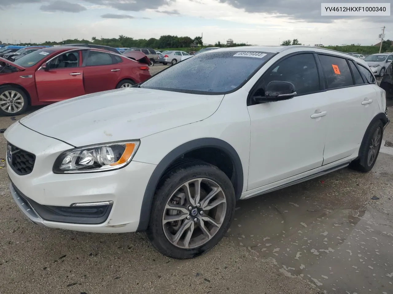 2015 Volvo V60 Cross Country Premier VIN: YV4612HKXF1000340 Lot: 68429444