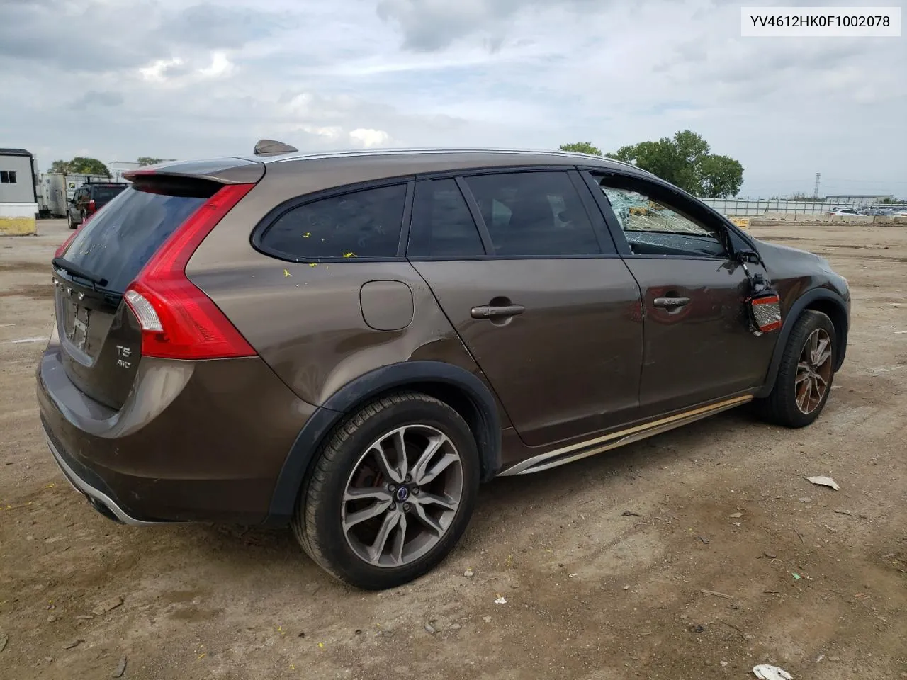 2015 Volvo V60 Cross Country Premier VIN: YV4612HK0F1002078 Lot: 69284974