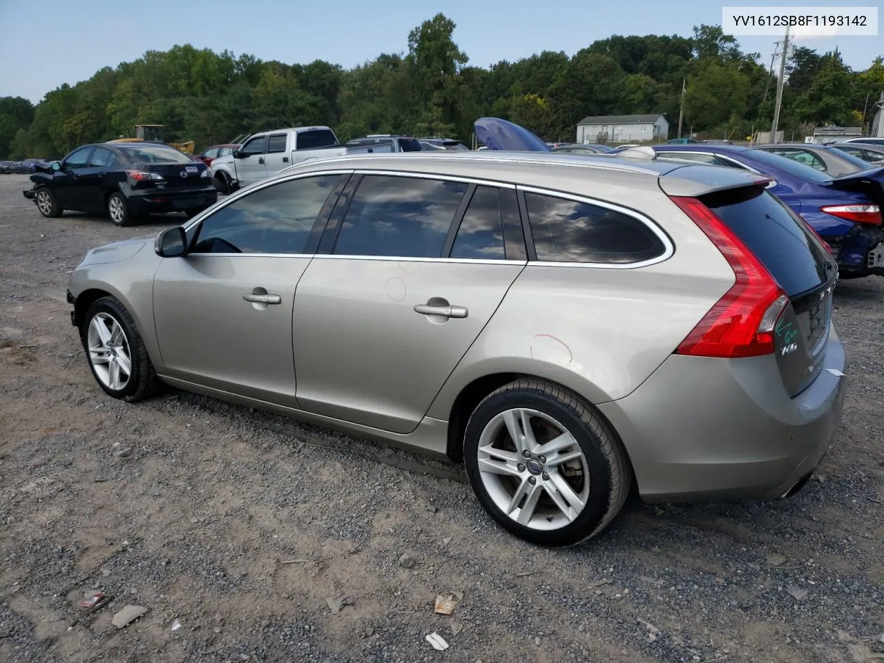 2015 Volvo V60 Premier VIN: YV1612SB8F1193142 Lot: 69977374