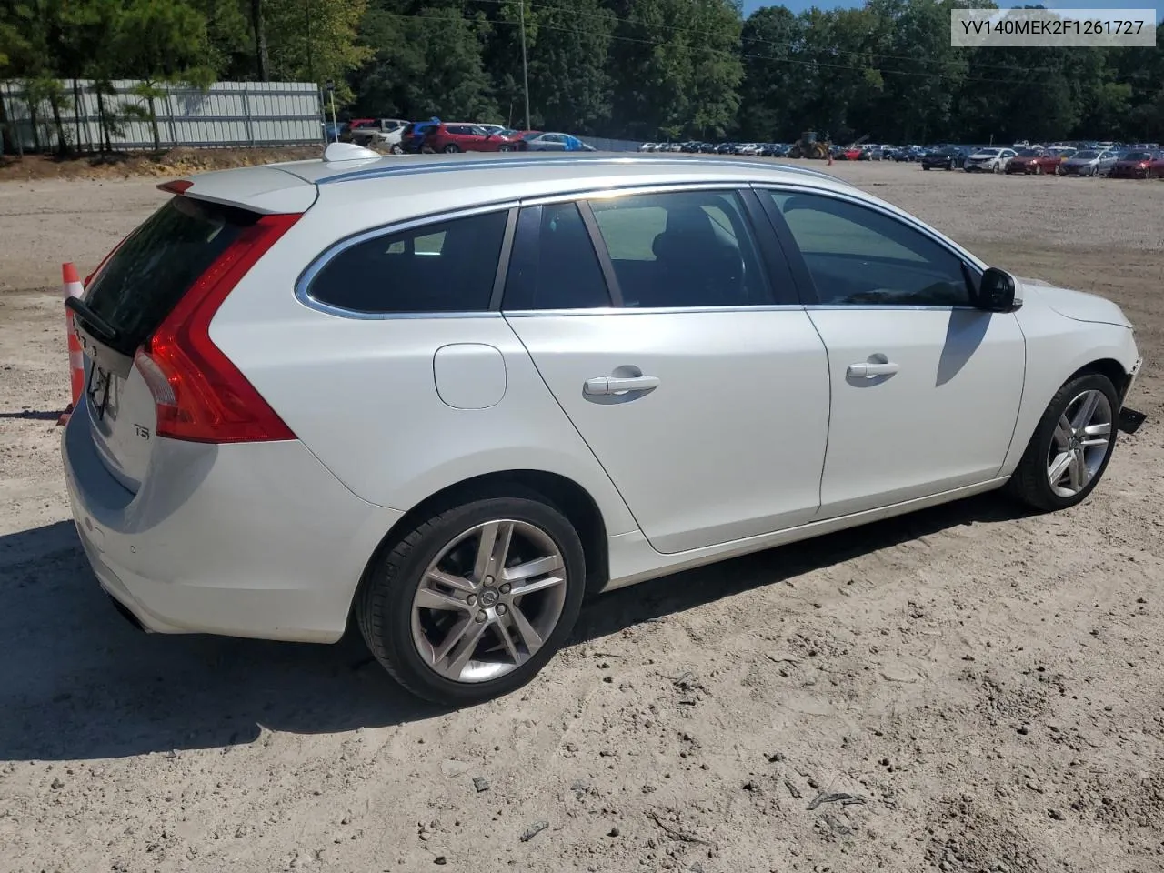 YV140MEK2F1261727 2015 Volvo V60 Premier