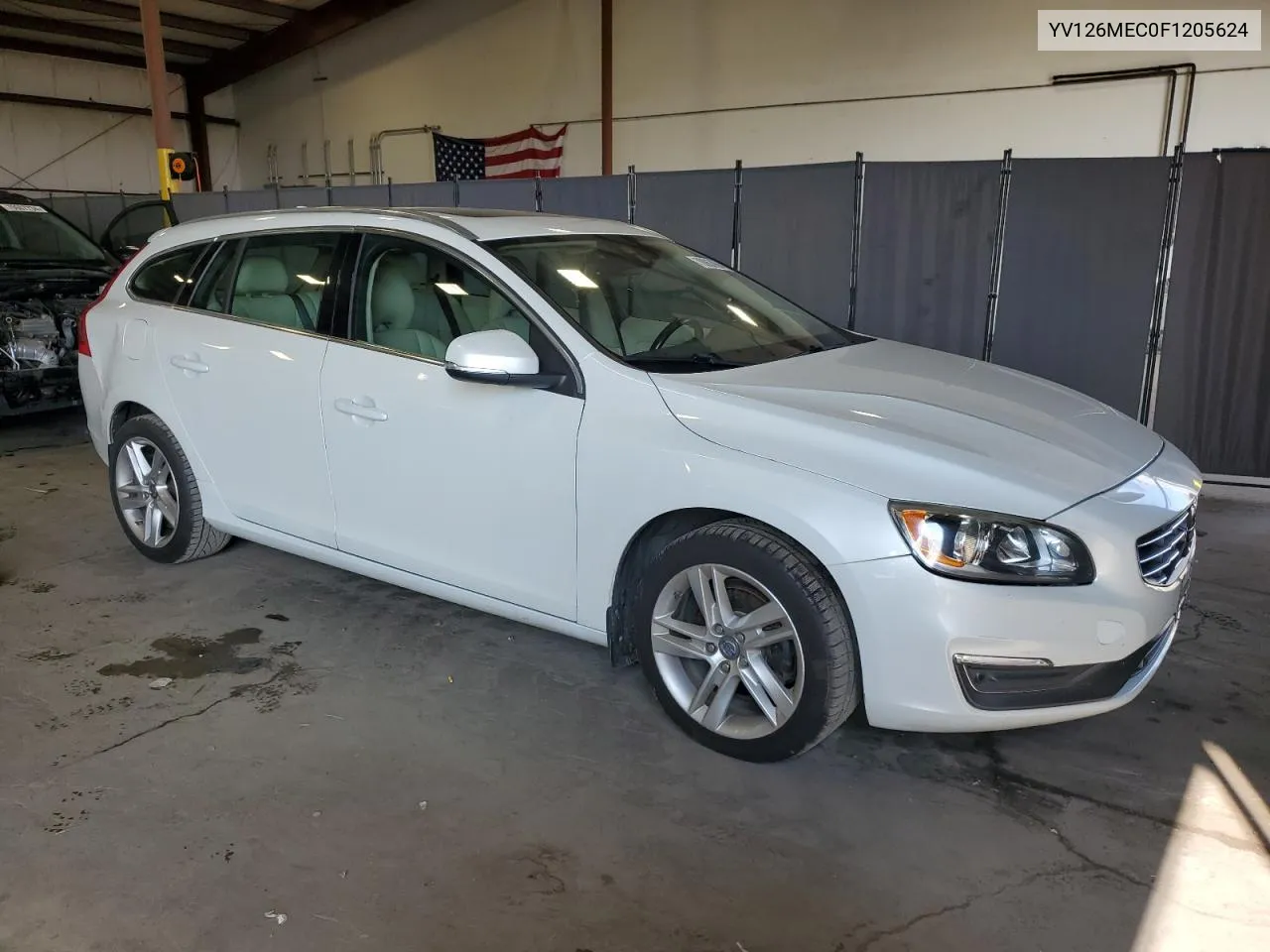 2015 Volvo V60 Premier+ VIN: YV126MEC0F1205624 Lot: 70863984