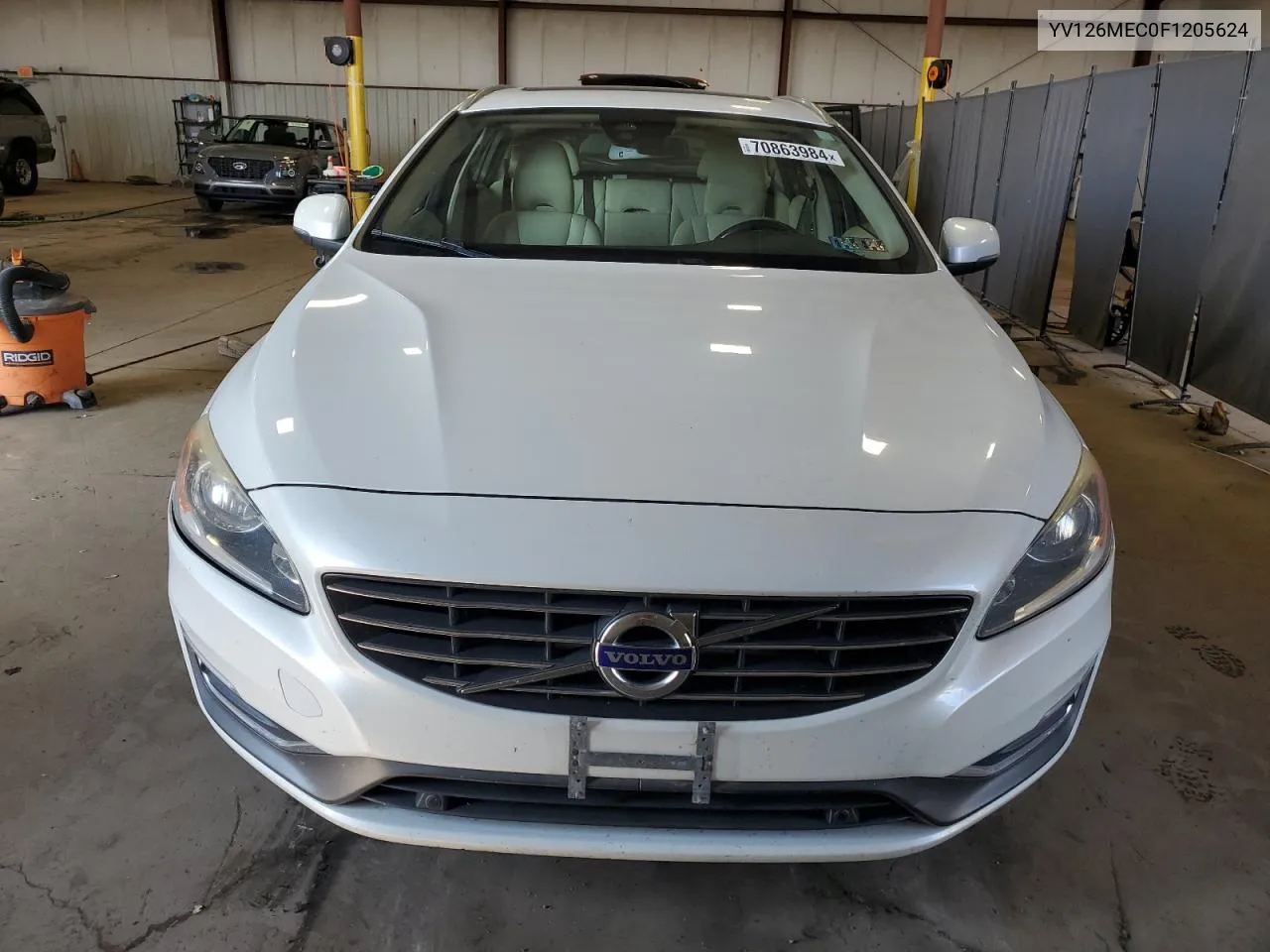 YV126MEC0F1205624 2015 Volvo V60 Premier+