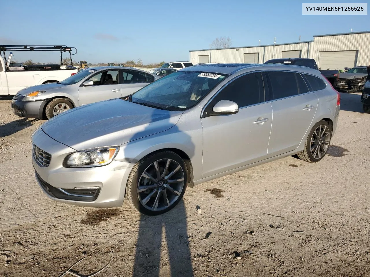 2015 Volvo V60 Premier VIN: YV140MEK6F1266526 Lot: 79388354