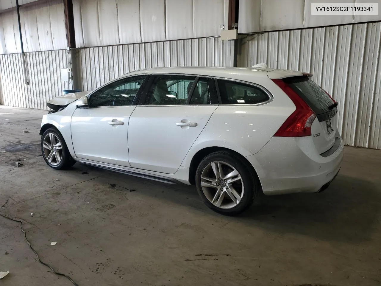 2015 Volvo V60 Premier+ VIN: YV1612SC2F1193341 Lot: 79799414