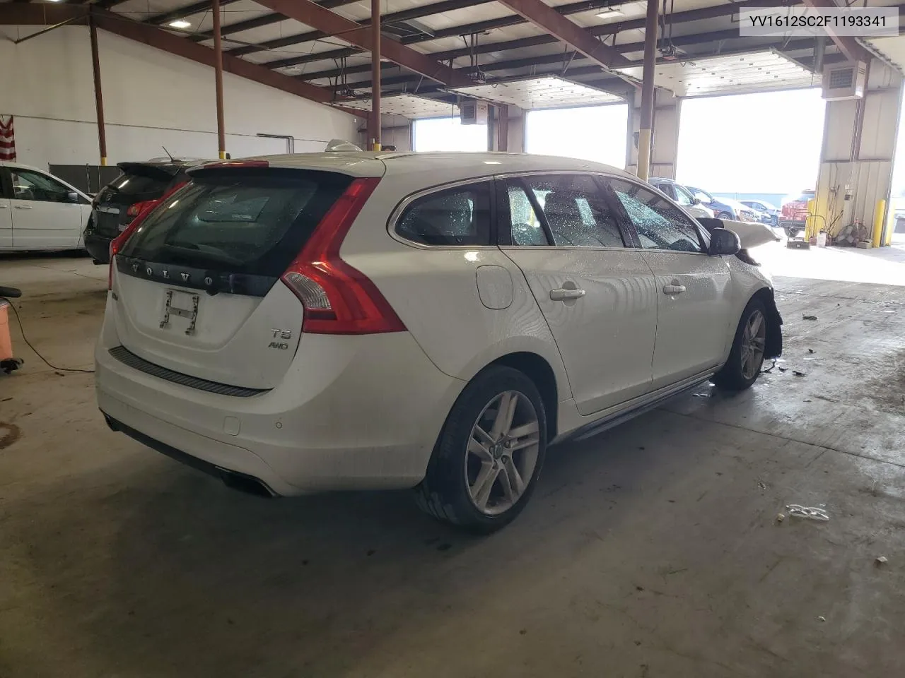 2015 Volvo V60 Premier+ VIN: YV1612SC2F1193341 Lot: 79799414