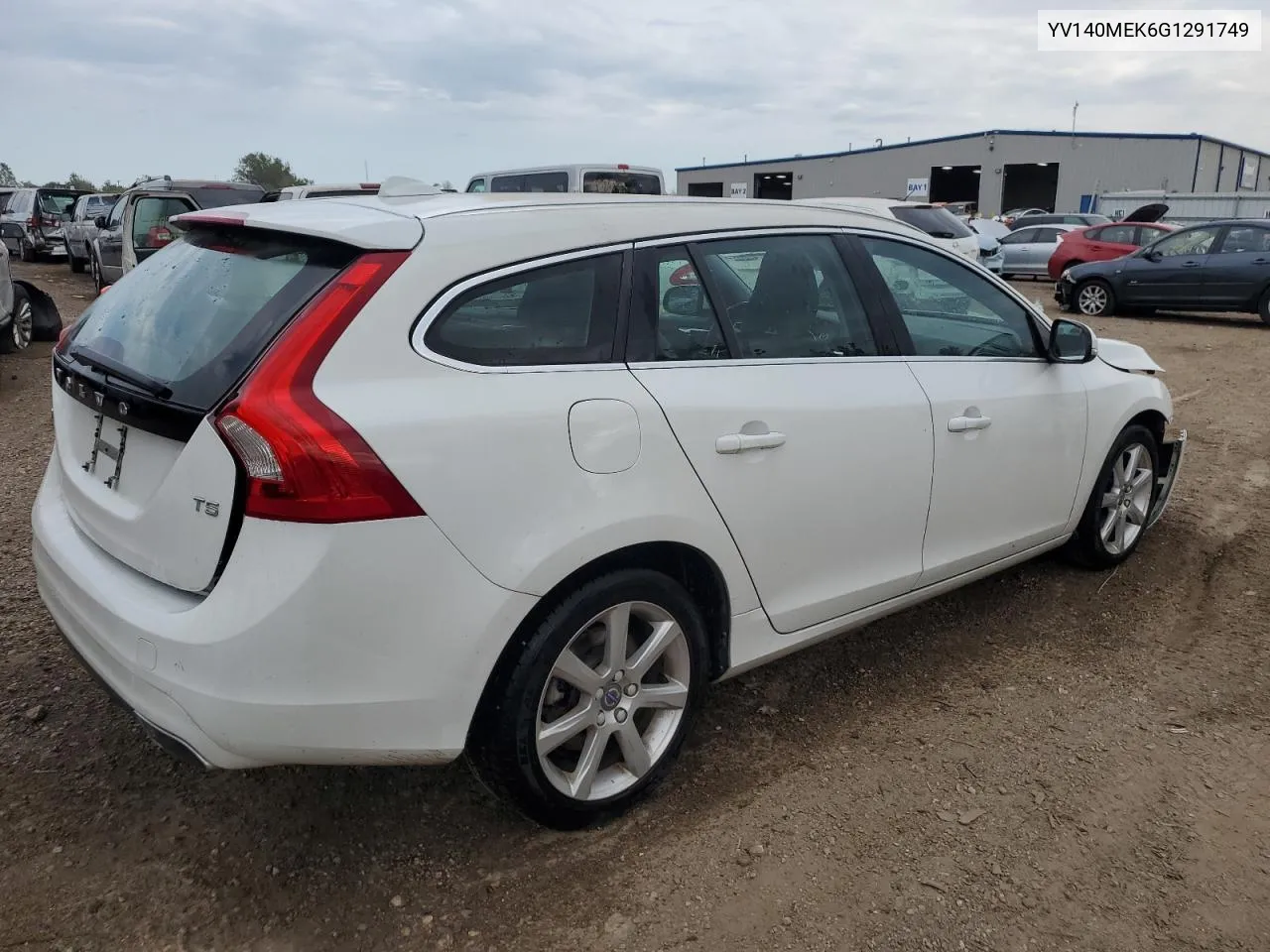 YV140MEK6G1291749 2016 Volvo V60 T5 Premier