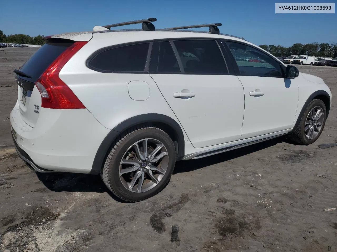 2016 Volvo V60 Cross Country Premier VIN: YV4612HK0G1008593 Lot: 70750514