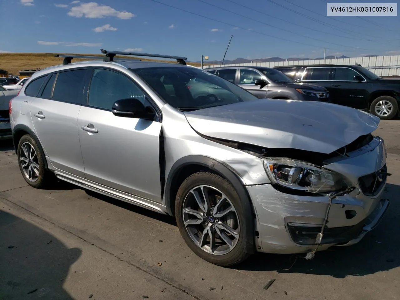 YV4612HK0G1007816 2016 Volvo V60 Cross Country Premier