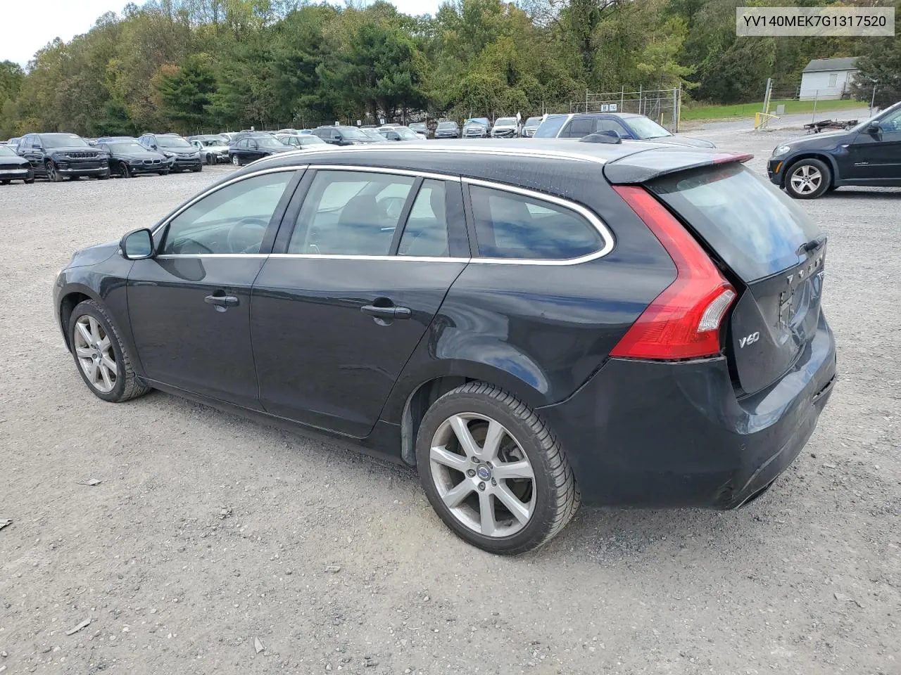 2016 Volvo V60 T5 Premier VIN: YV140MEK7G1317520 Lot: 75493744