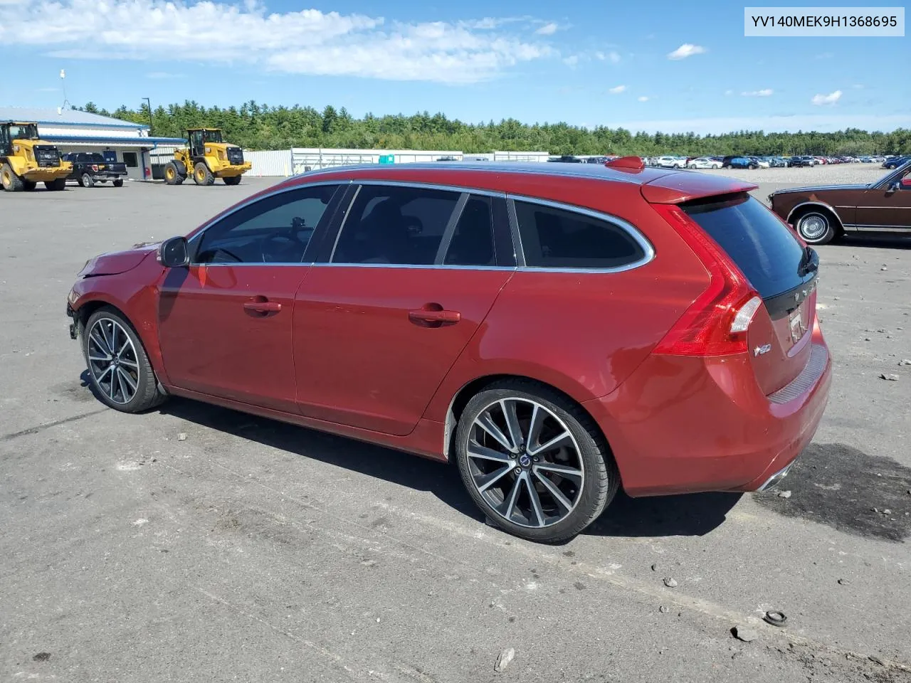 2017 Volvo V60 T5 Premier VIN: YV140MEK9H1368695 Lot: 69921384