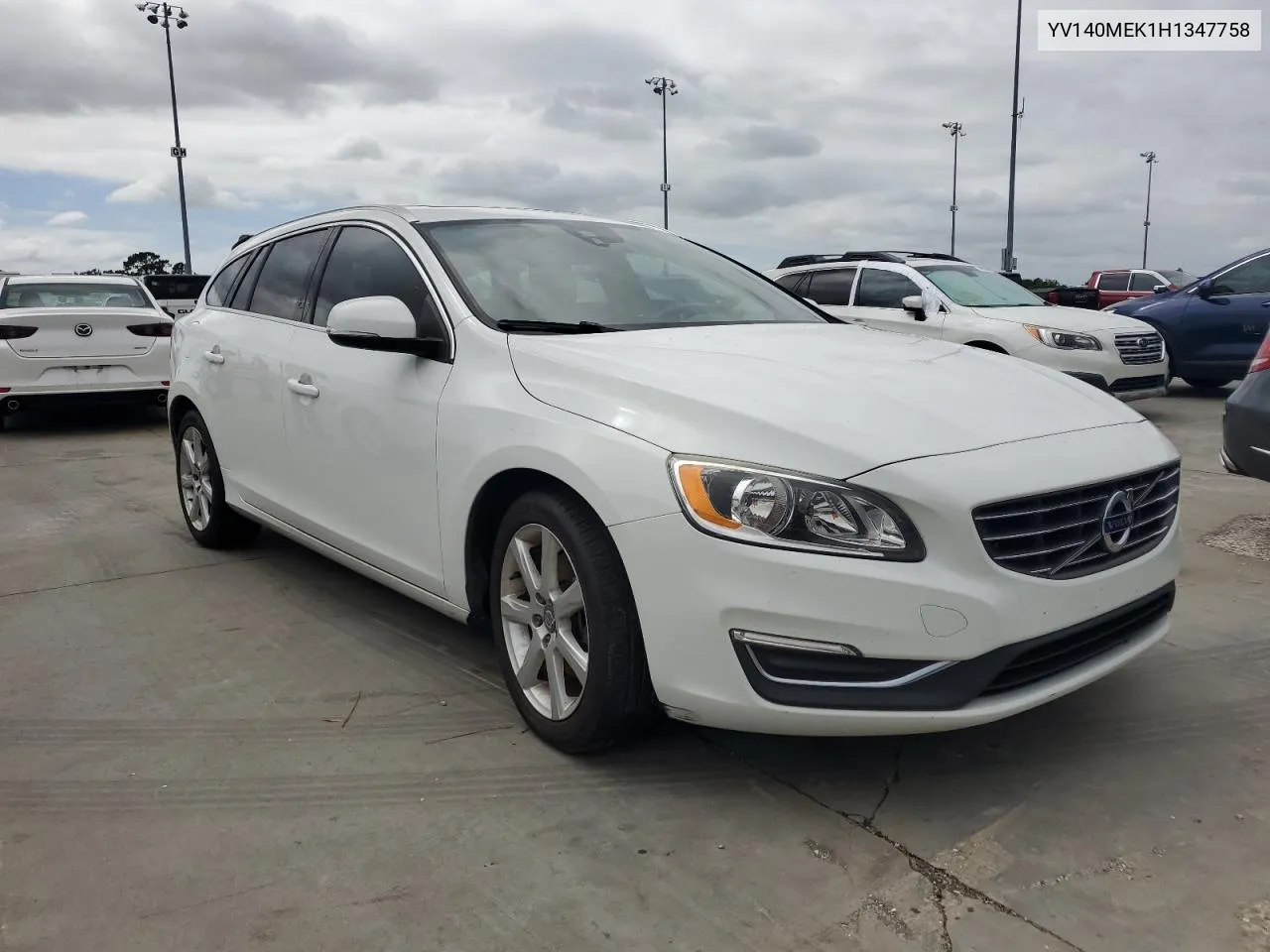 2017 Volvo V60 T5 Premier VIN: YV140MEK1H1347758 Lot: 74616154