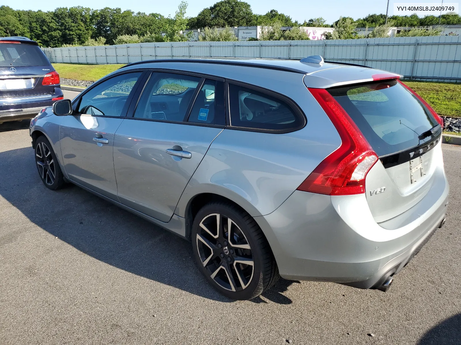 2018 Volvo V60 T5 Dynamic VIN: YV140MSL8J2409749 Lot: 63889504