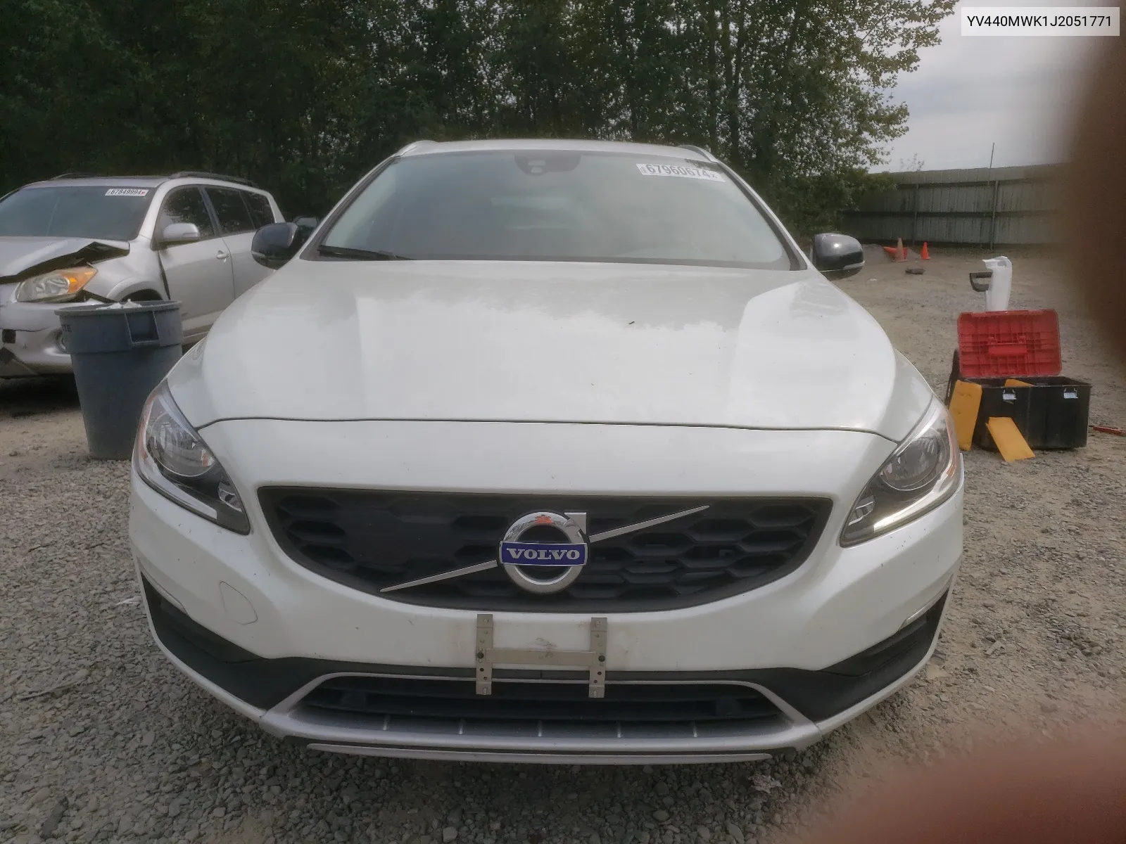 2018 Volvo V60 Cross Country Premier VIN: YV440MWK1J2051771 Lot: 67960674