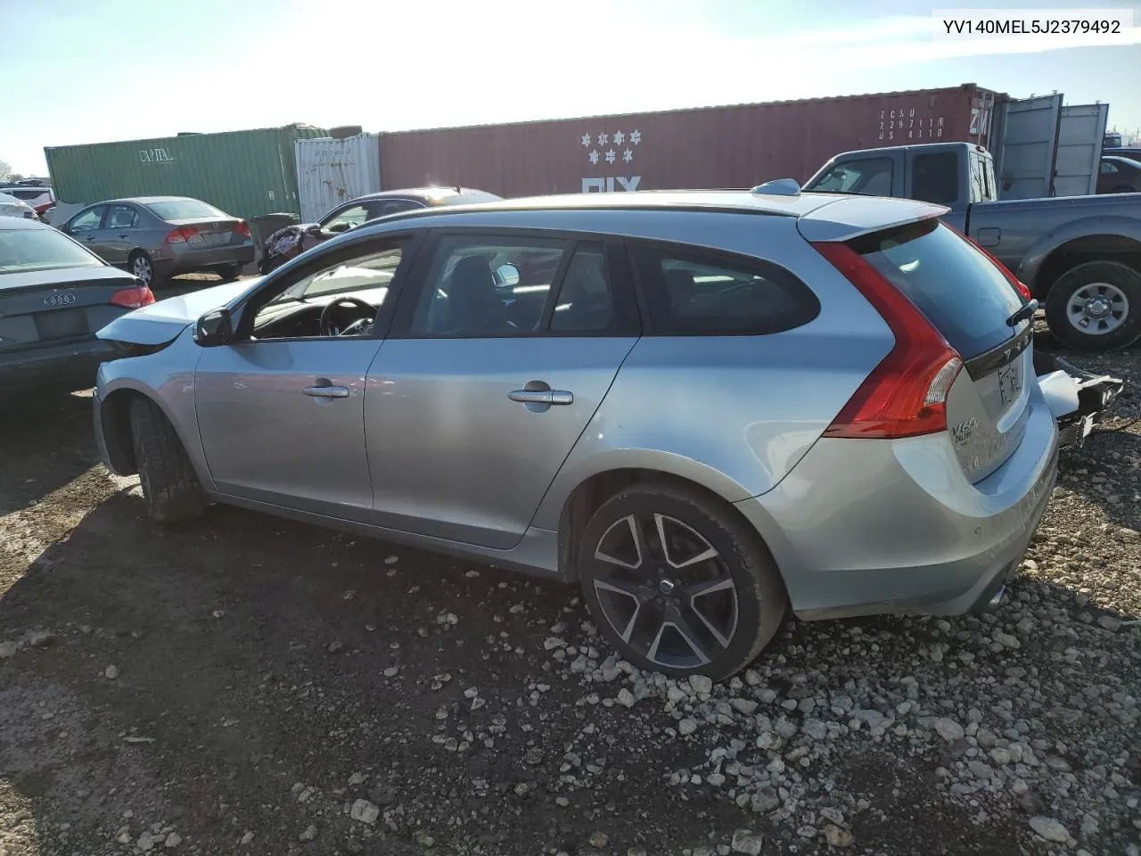 2018 Volvo V60 T5 Dynamic VIN: YV140MEL5J2379492 Lot: 79428554