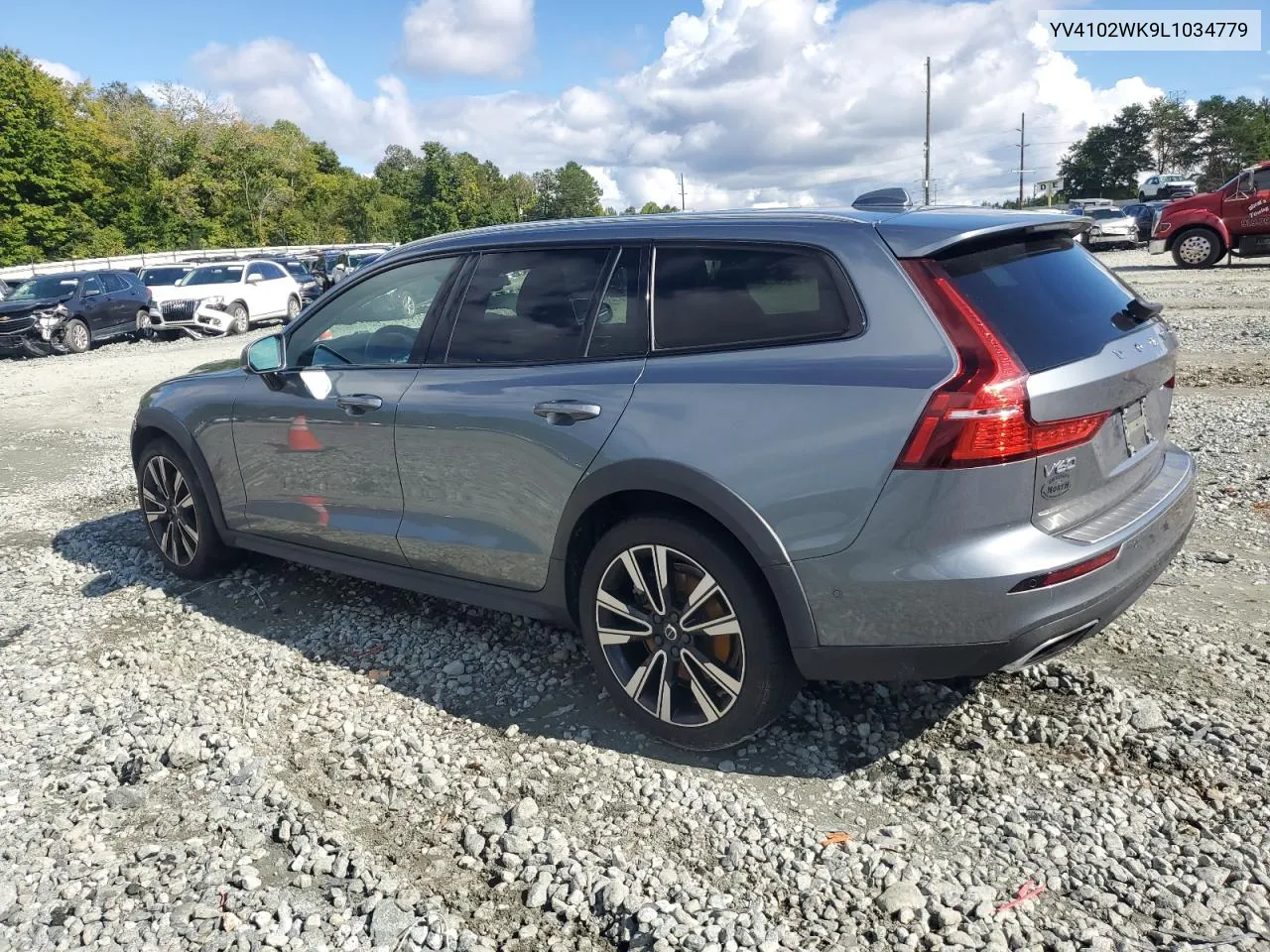 YV4102WK9L1034779 2020 Volvo V60 Cross Country T5 Momentum