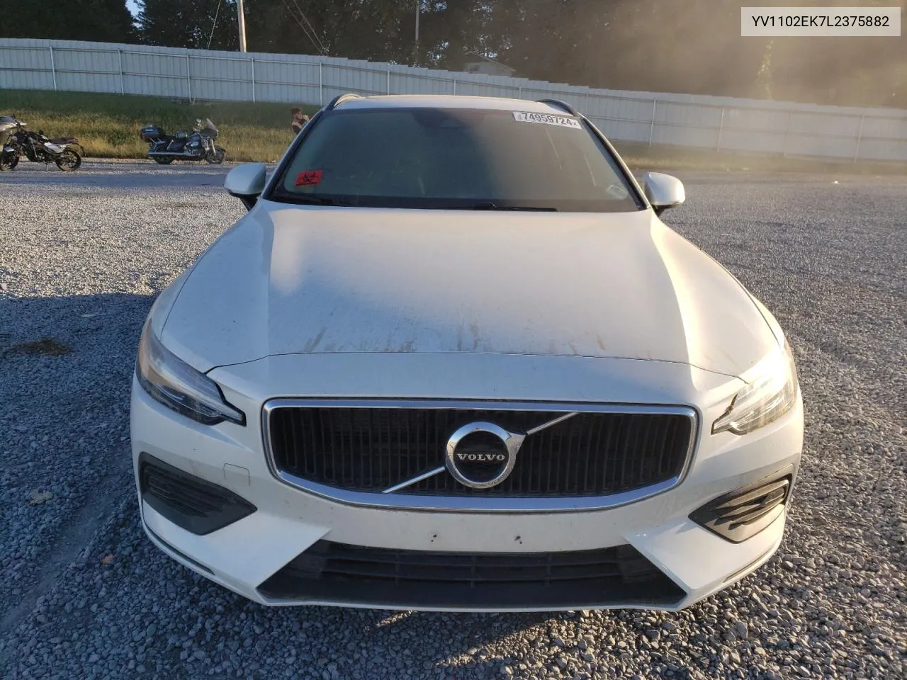 2020 Volvo V60 T5 Momentum VIN: YV1102EK7L2375882 Lot: 74959724