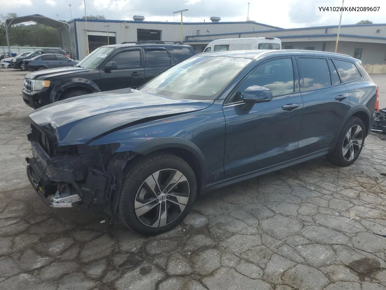 2022 Volvo V60 Cross Country T5 Momentum VIN: YV4102WK6N2089607 Lot: 73766844