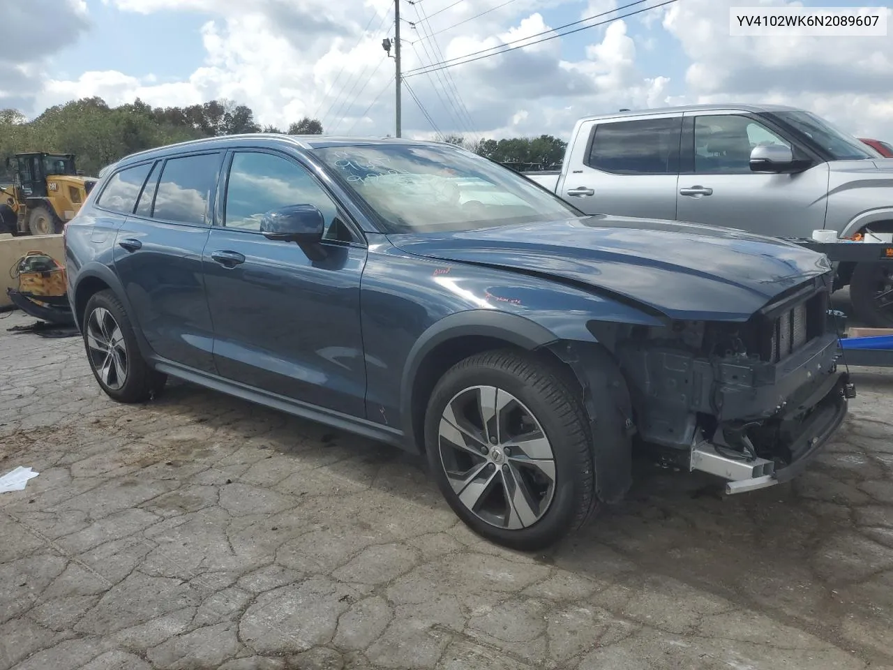 2022 Volvo V60 Cross Country T5 Momentum VIN: YV4102WK6N2089607 Lot: 73766844