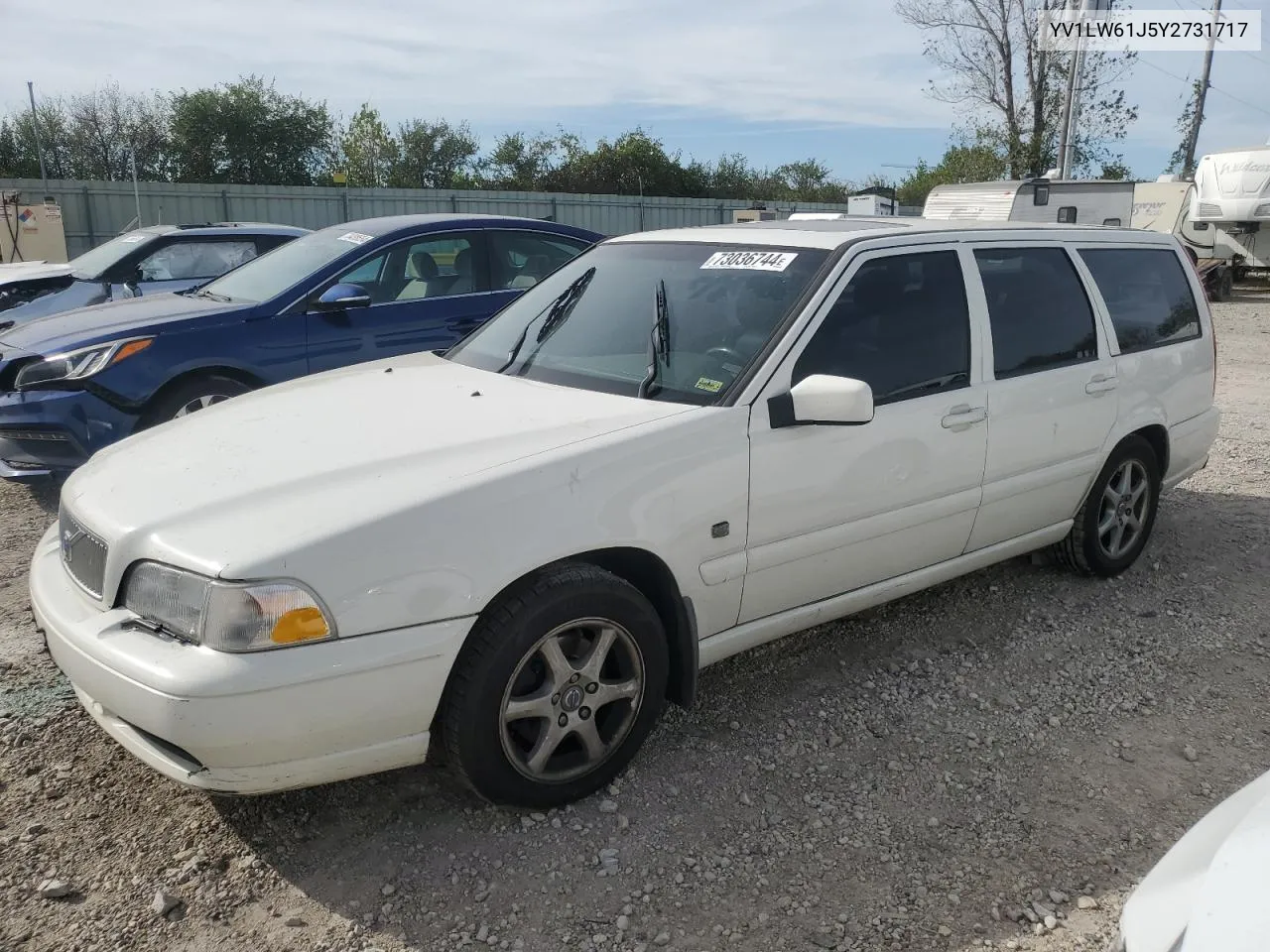 2000 Volvo V70 Base VIN: YV1LW61J5Y2731717 Lot: 73036744