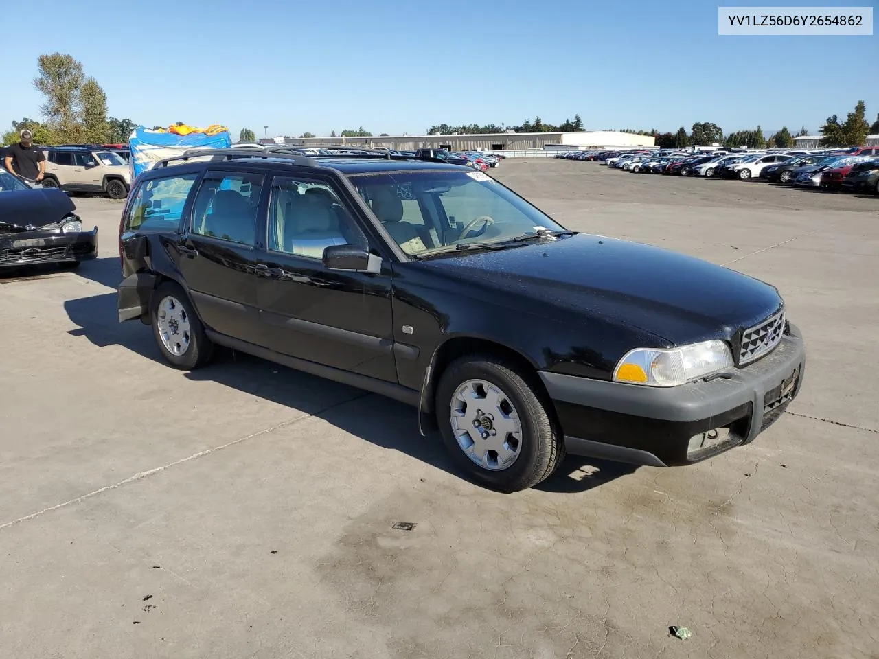 2000 Volvo V70 Xc VIN: YV1LZ56D6Y2654862 Lot: 74829664