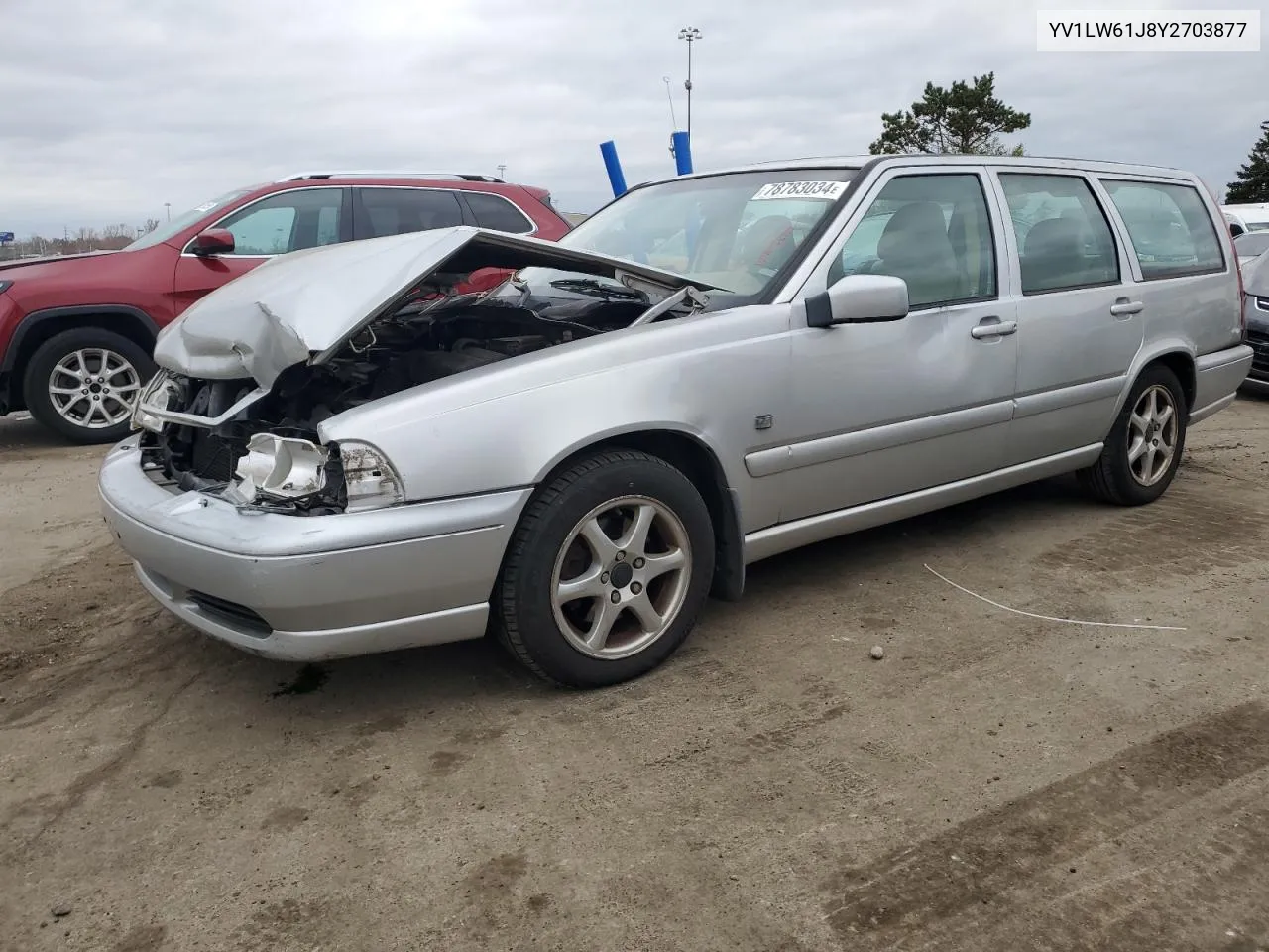 2000 Volvo V70 Base VIN: YV1LW61J8Y2703877 Lot: 78783034