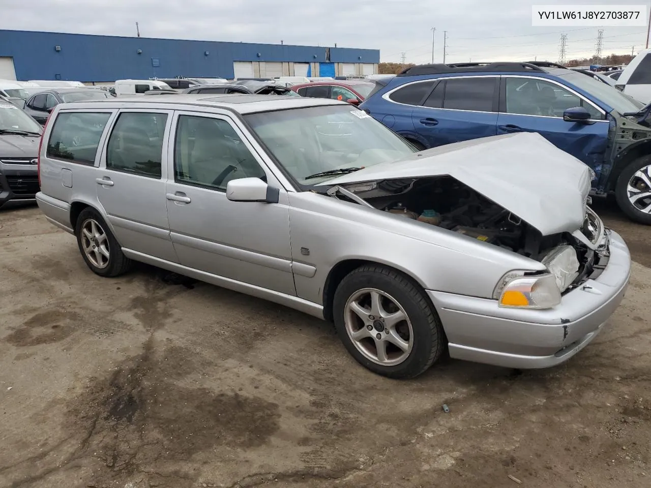 2000 Volvo V70 Base VIN: YV1LW61J8Y2703877 Lot: 78783034