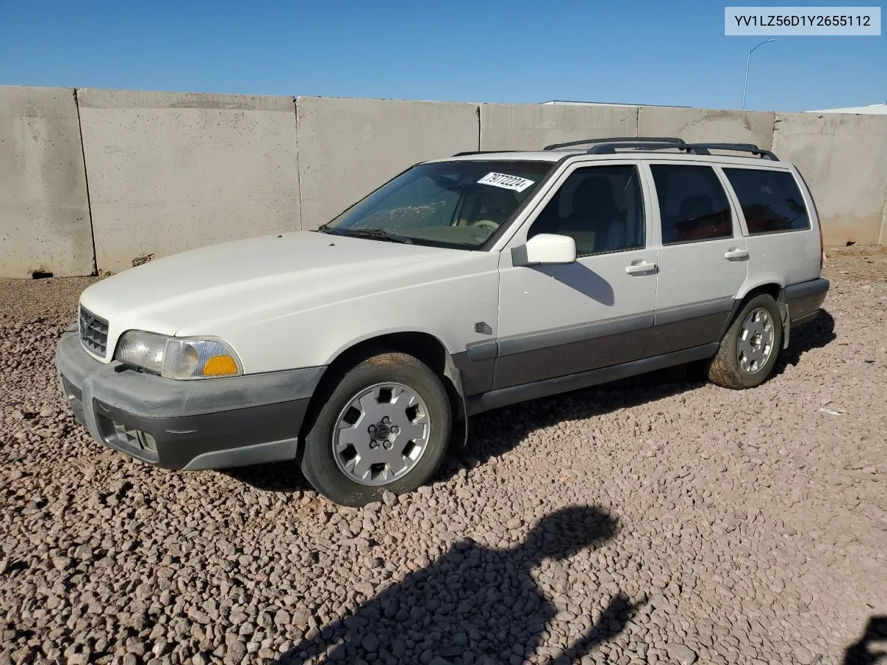 2000 Volvo V70 Xc VIN: YV1LZ56D1Y2655112 Lot: 79772224