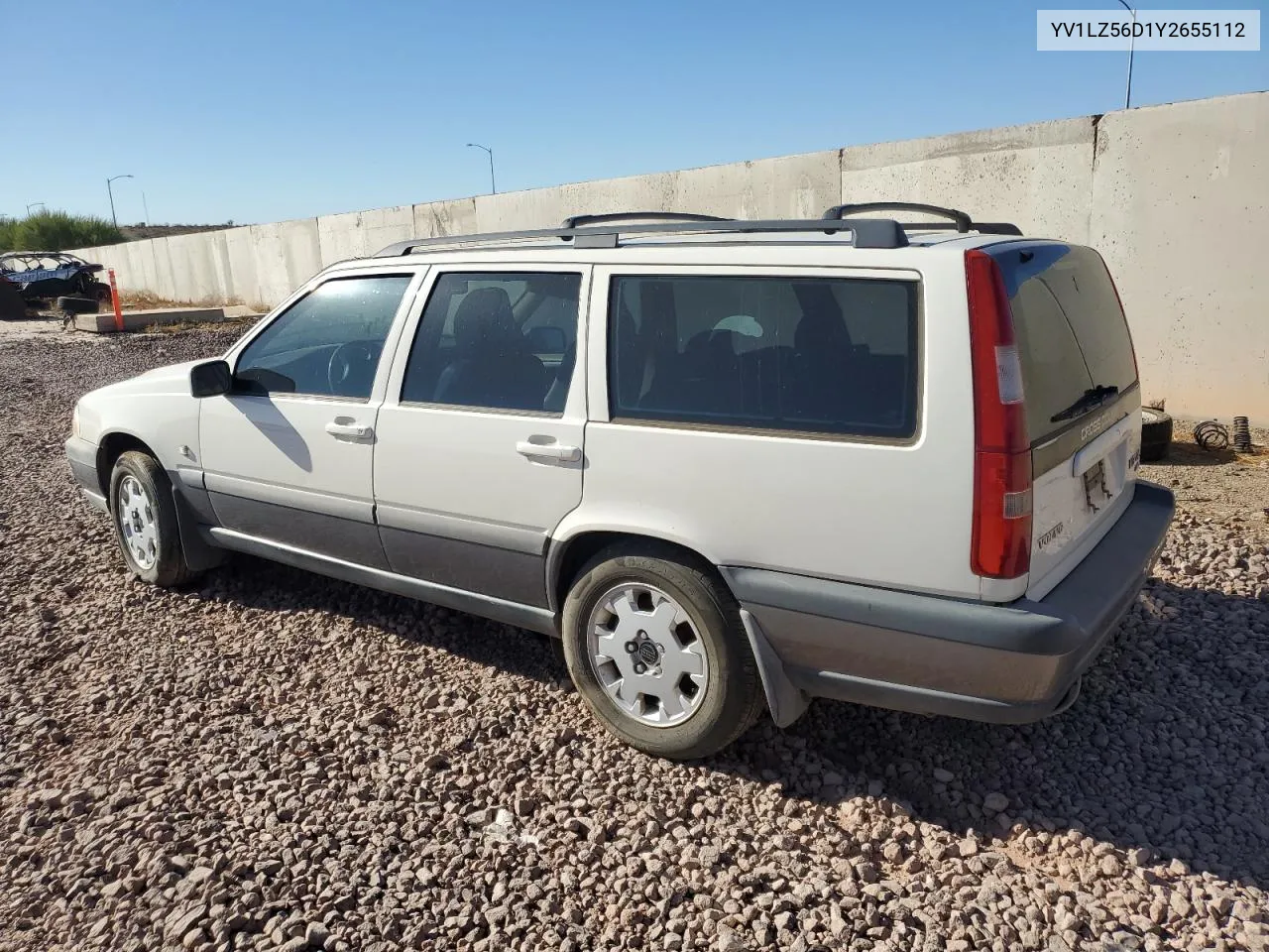 2000 Volvo V70 Xc VIN: YV1LZ56D1Y2655112 Lot: 79772224