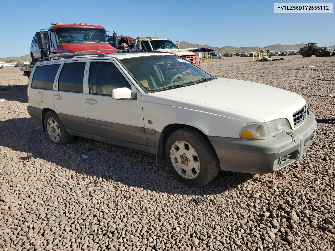 2000 Volvo V70 Xc VIN: YV1LZ56D1Y2655112 Lot: 79772224