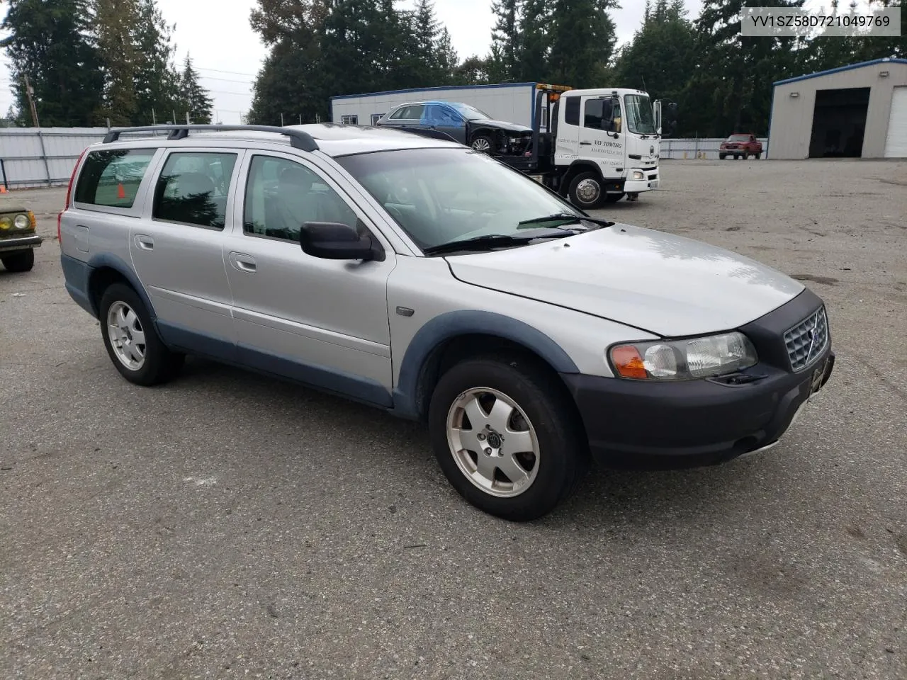 2002 Volvo V70 Xc VIN: YV1SZ58D721049769 Lot: 69460344