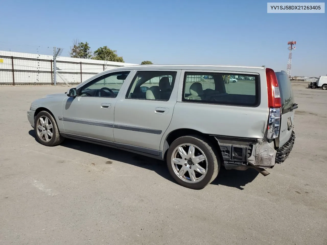 2002 Volvo V70 VIN: YV1SJ58DX21263405 Lot: 69989364