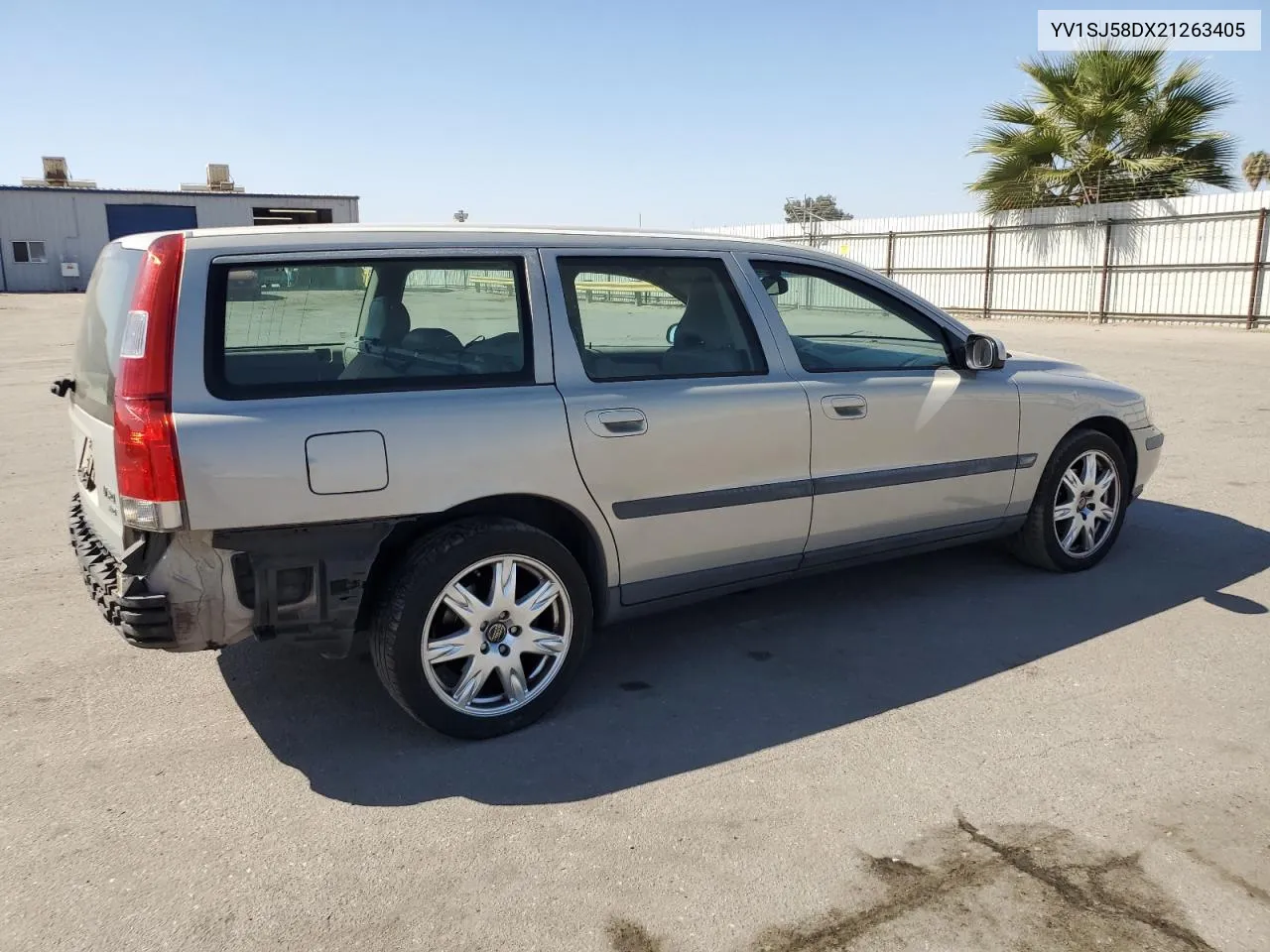 2002 Volvo V70 VIN: YV1SJ58DX21263405 Lot: 69989364