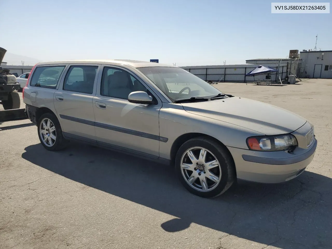 2002 Volvo V70 VIN: YV1SJ58DX21263405 Lot: 69989364