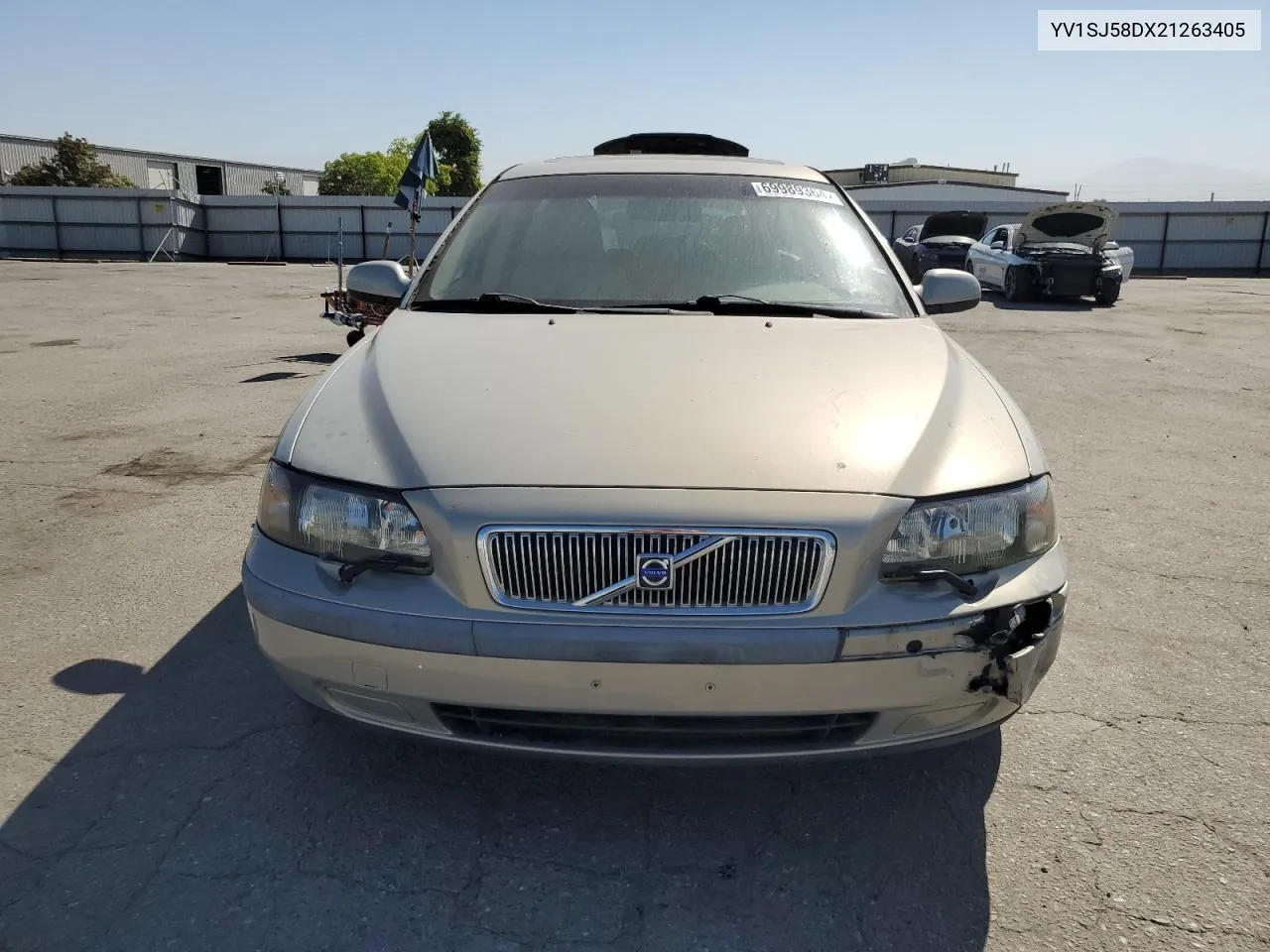 2002 Volvo V70 VIN: YV1SJ58DX21263405 Lot: 69989364