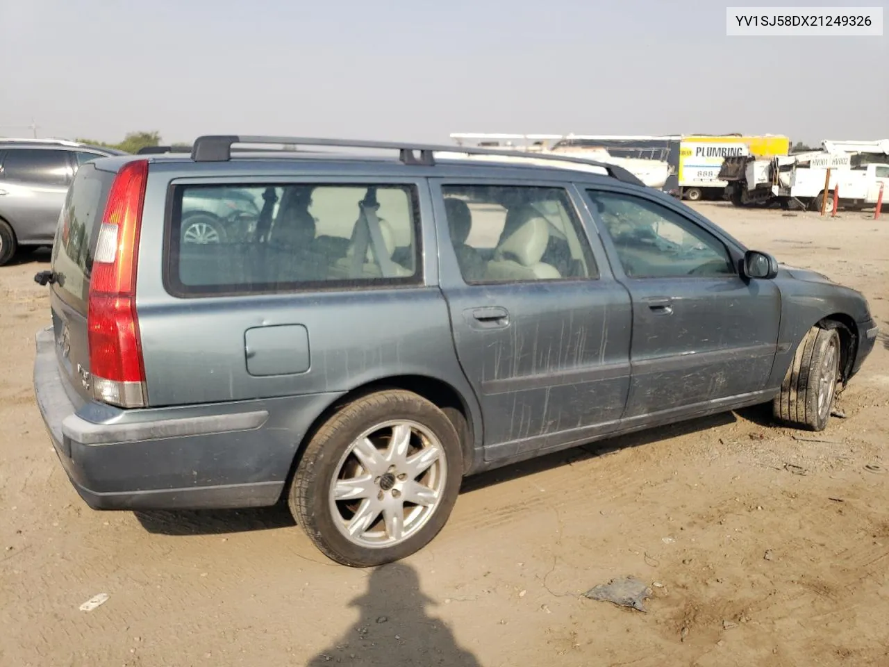 2002 Volvo V70 VIN: YV1SJ58DX21249326 Lot: 70977624