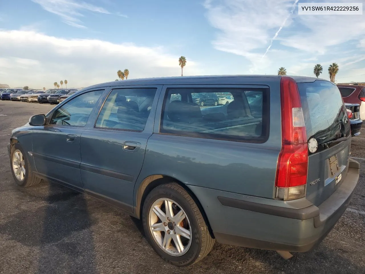 2002 Volvo V70 VIN: YV1SW61R422229256 Lot: 76397624