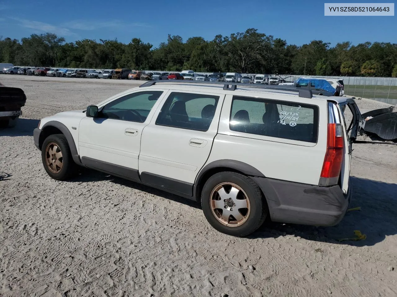 2002 Volvo V70 Xc VIN: YV1SZ58D521064643 Lot: 78041704