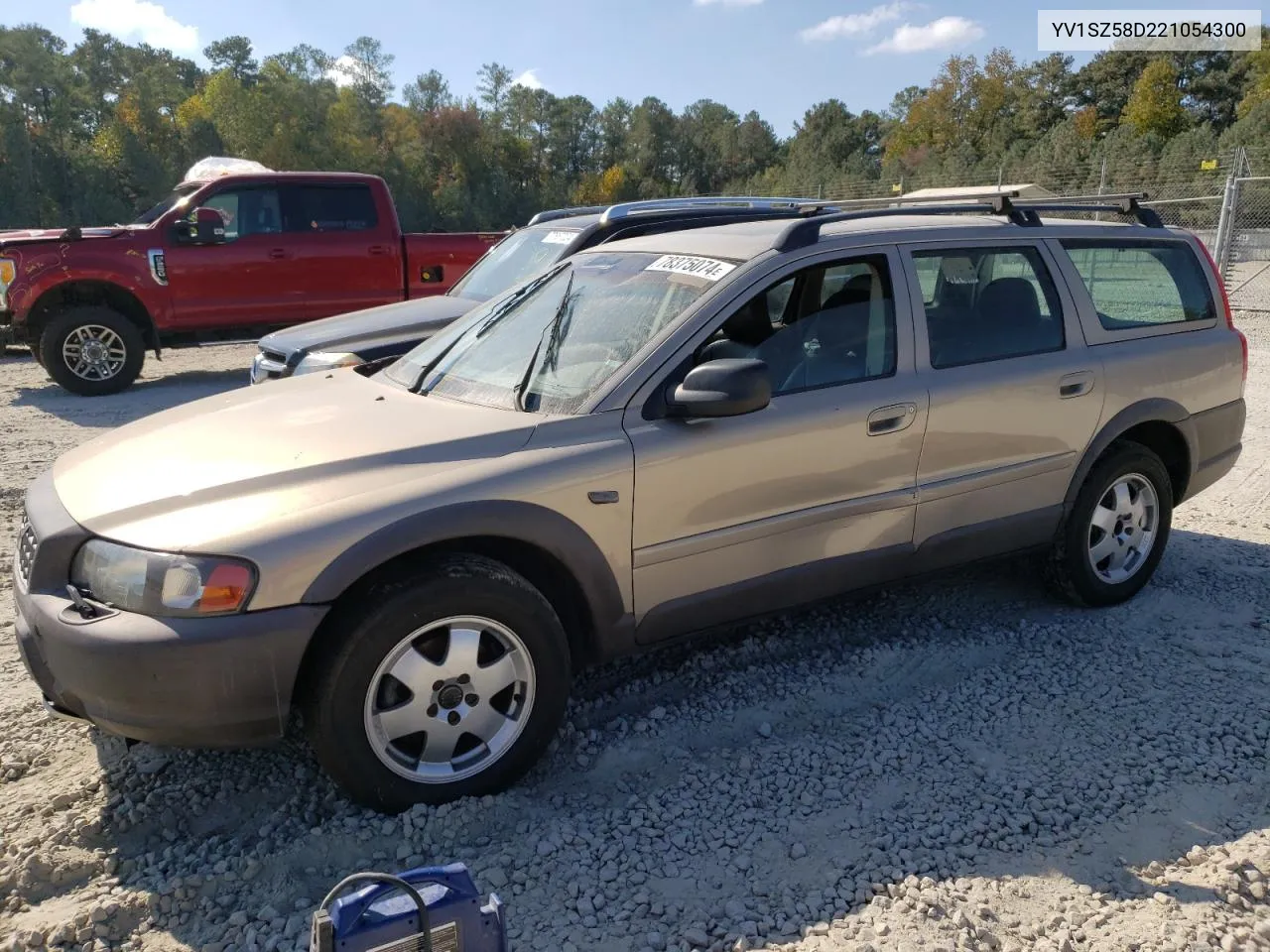 2002 Volvo V70 Xc VIN: YV1SZ58D221054300 Lot: 78375074