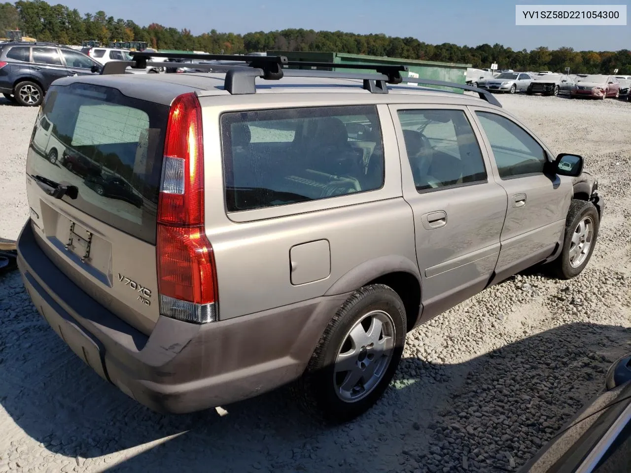 2002 Volvo V70 Xc VIN: YV1SZ58D221054300 Lot: 78375074