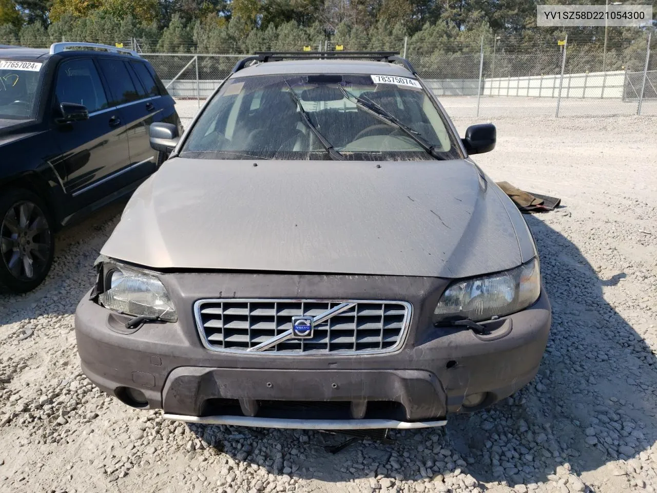 2002 Volvo V70 Xc VIN: YV1SZ58D221054300 Lot: 78375074