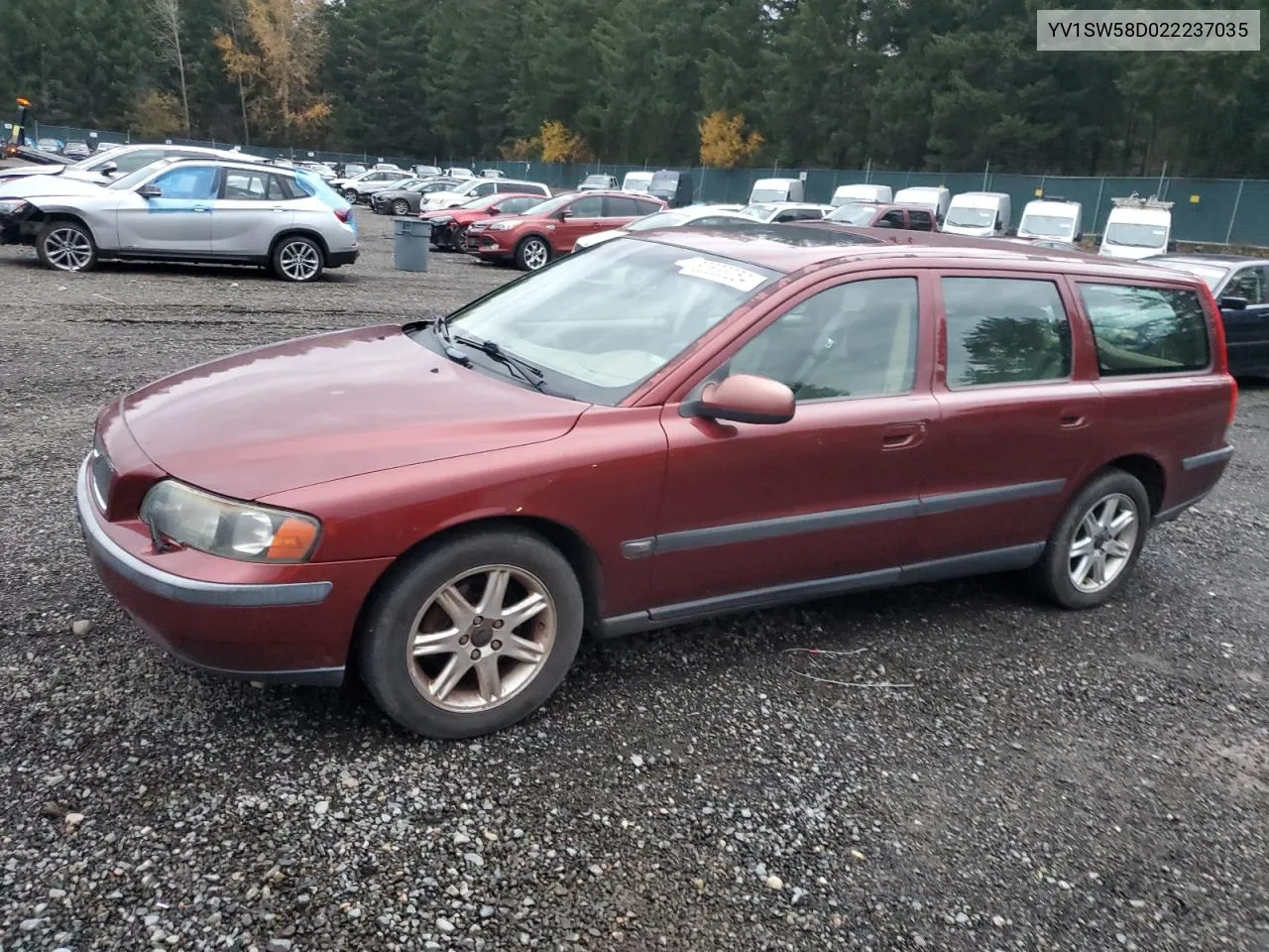 2002 Volvo V70 2.4T VIN: YV1SW58D022237035 Lot: 80533054