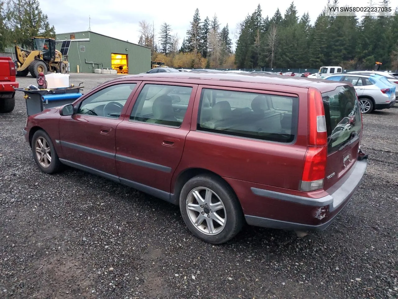 2002 Volvo V70 2.4T VIN: YV1SW58D022237035 Lot: 80533054