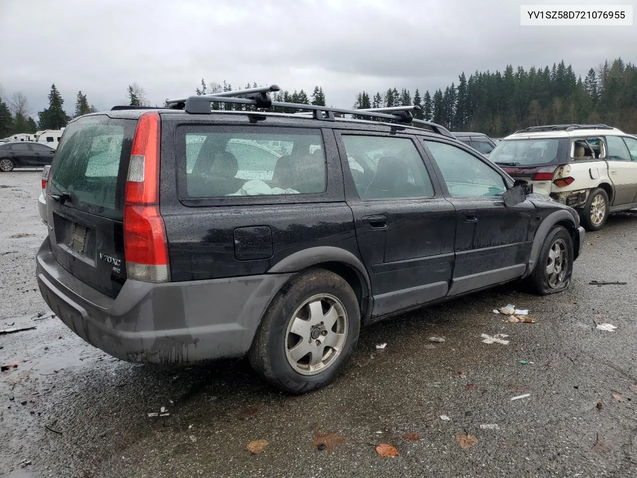 2002 Volvo V70 Xc VIN: YV1SZ58D721076955 Lot: 81147063