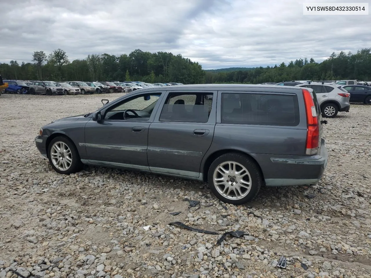 2003 Volvo V70 2.4T VIN: YV1SW58D432330514 Lot: 68244774